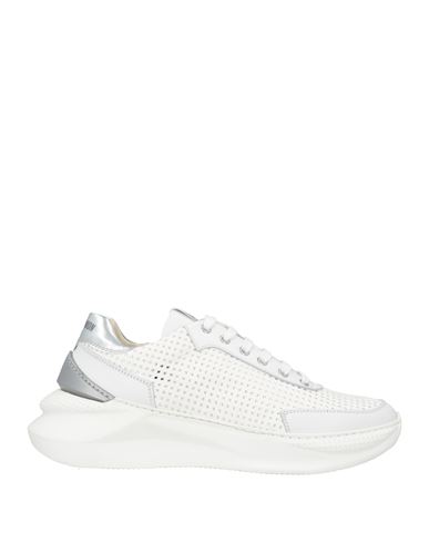 Mich E Simon Man Sneakers White Size 9 Calfskin