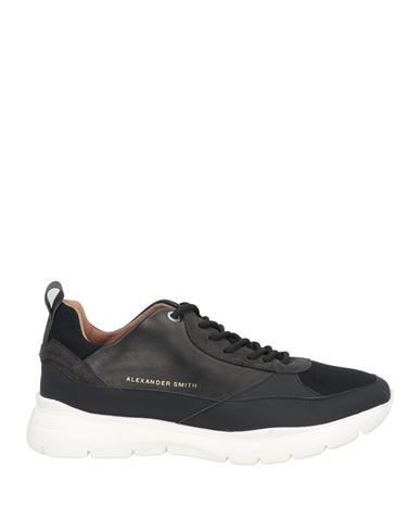 Alexander Smith Man Sneakers Black Size 12 Textile Fibers