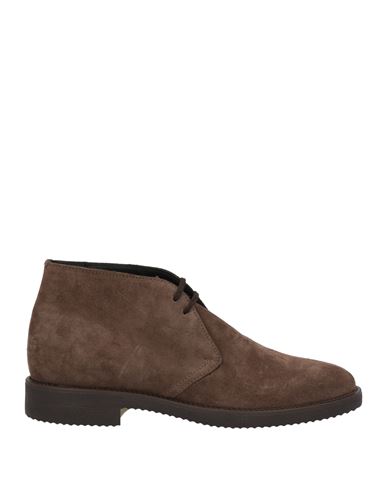 Antica Cuoieria Man Ankle Boots Taupe Size 7 Leather