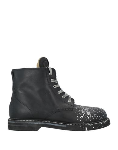 Shop Golden Goose Man Ankle Boots Black Size 8 Leather