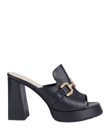 Shop Attisure Woman Sandals Black Size 7 Leather