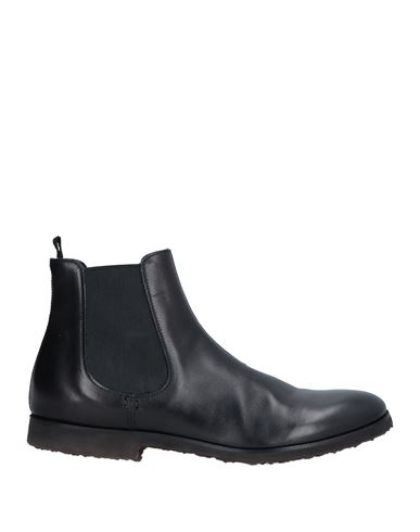 Shop Premiata Man Ankle Boots Black Size 8 Leather