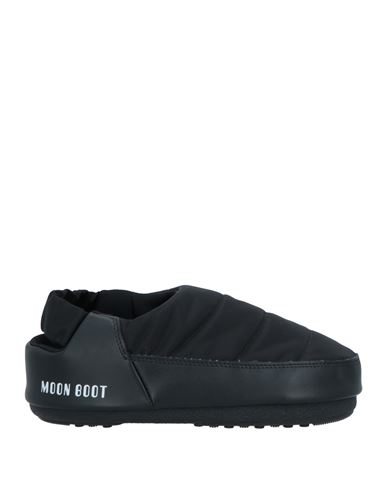 Shop Moon Boot Woman Sneakers Black Size 8-8.5 Textile Fibers