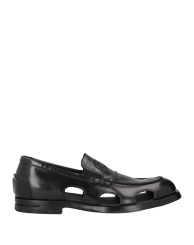 Giovanni Conti Man Loafers Black Size 7 Leather