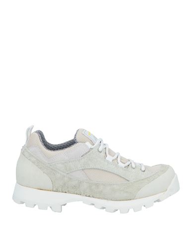 Diemme Woman Sneakers Cream Size 8 Leather, Textile Fibers In White