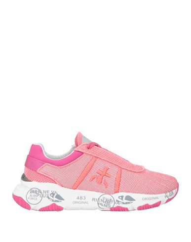 Premiata Woman Sneakers Pink Size 8 Textile Fibers