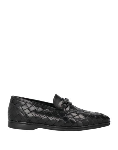 Giovanni Conti Man Loafers Black Size 9 Calfskin