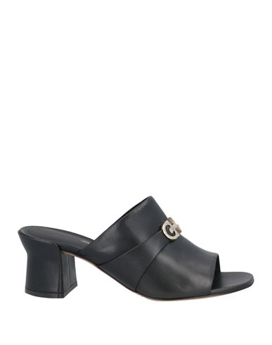 Ferragamo Woman Sandals Black Size 6.5 Lambskin