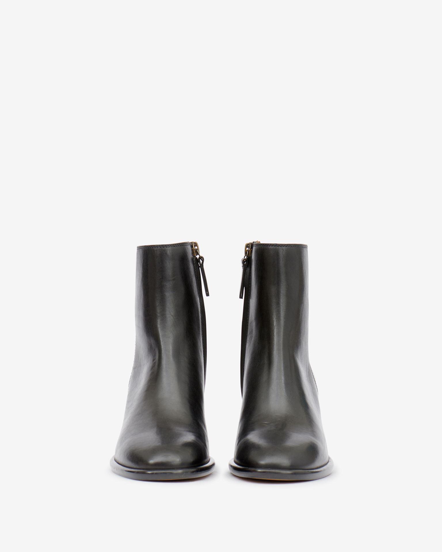 Shop Isabel Marant Julda Low Boots In Black