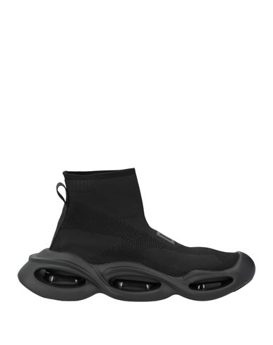 Dolce & Gabbana Man Sneakers Black Size 9 Polyester, Viscose