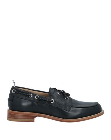 Shop Thom Browne Man Loafers Black Size 9 Calfskin