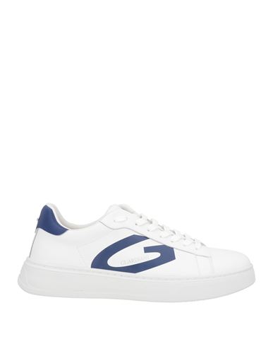 Alberto Guardiani Man Sneakers White Size 11 Leather