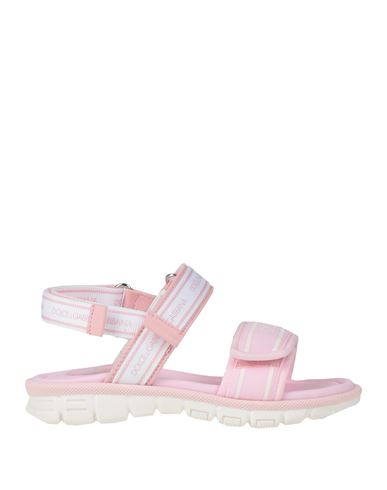 Dolce & Gabbana Babies'  Toddler Girl Sandals Pink Size 9.5c Textile Fibers, Leather