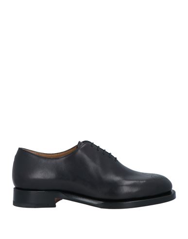 Giorgio Armani Man Lace-up Shoes Black Size 9 Calfskin
