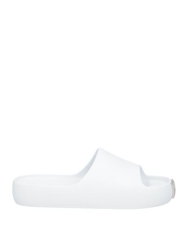 Shop Dolce & Gabbana Man Sandals White Size 8 Rubber