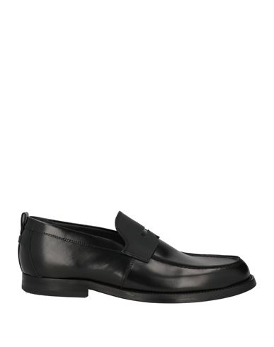 Mich E Simon Man Loafers Black Size 9 Leather
