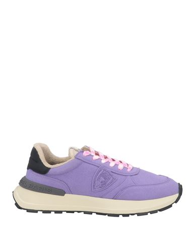 Philippe Model Woman Sneakers Light Purple Size 7 Leather, Textile Fibers