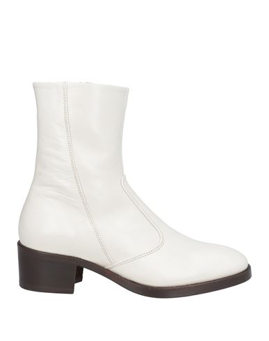 Shop Zadig & Voltaire Woman Ankle Boots White Size 8 Leather