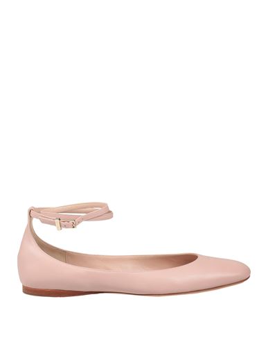 Giorgio Armani Woman Ballet Flats Light Pink Size 8 Leather
