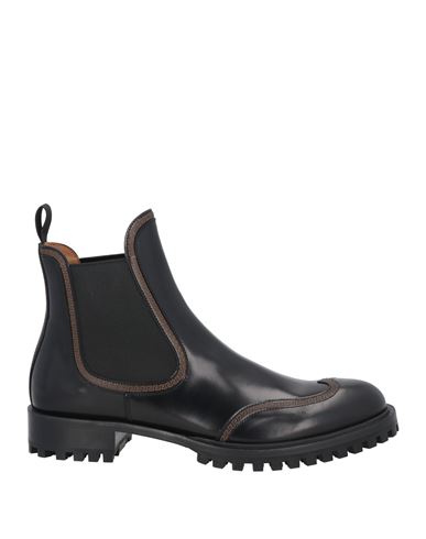 Shop Versace Man Ankle Boots Black Size 9 Leather