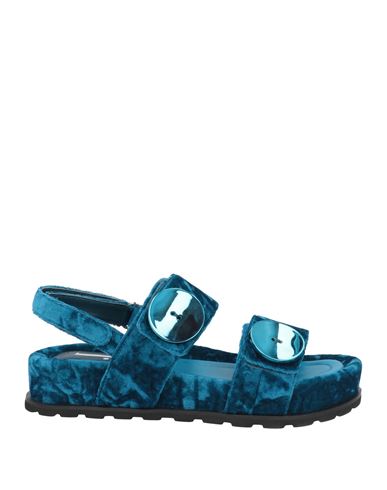 Sandalias Mujer Verde agua profundo 36 Mujer