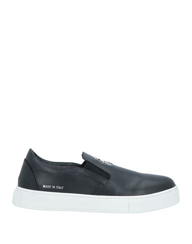 Shop Philipp Plein Man Sneakers Black Size 13 Leather