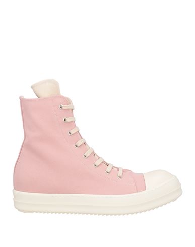 Shop Rick Owens Drkshdw Drkshdw By Rick Owens Man Sneakers Pastel Pink Size 13 Textile Fibers, Leather