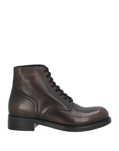 Shop Tom Ford Man Ankle Boots Brown Size 9 Leather