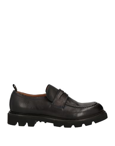Shop Fabi Man Loafers Black Size 12 Leather
