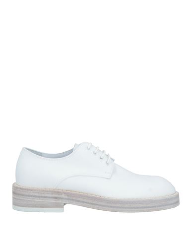 Man Sneakers White Size 8 Leather