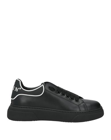 Shop Philipp Plein Woman Sneakers Black Size 8 Leather, Textile Fibers