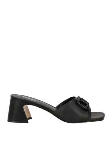 Shop Jeannot Woman Sandals Black Size 6 Leather