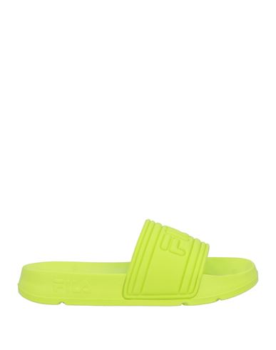 Shop Fila Woman Sandals Acid Green Size 7 Rubber
