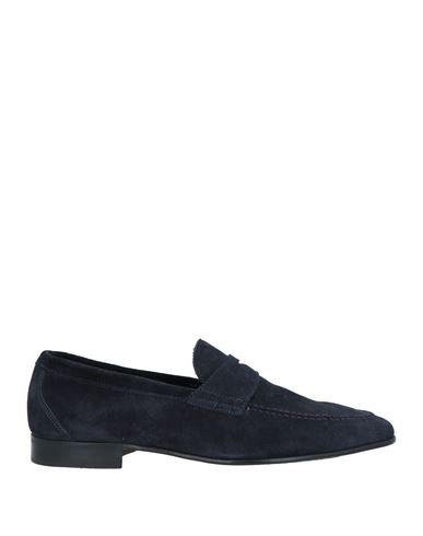 Shop Berwick 1707 Man Loafers Navy Blue Size 9 Leather