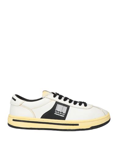 Pro 01 Ject Man Sneakers White Size 8 Leather