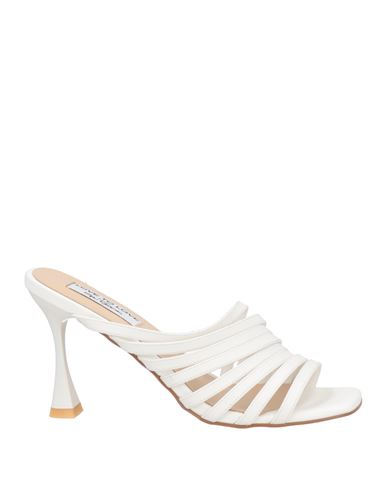 Shop Gai Mattiolo Woman Sandals White Size 8 Leather