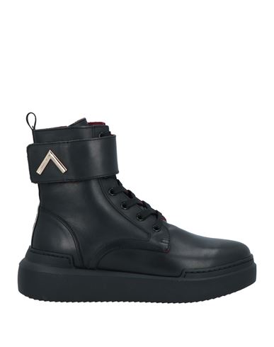 Shop Ed Parrish Woman Ankle Boots Black Size 9 Leather