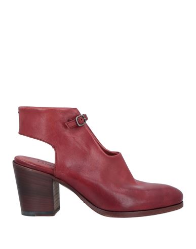 Shop Pantanetti Woman Ankle Boots Brick Red Size 7 Leather