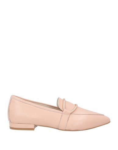 Shop Federica Lancioni Woman Loafers Blush Size 7 Leather In Pink