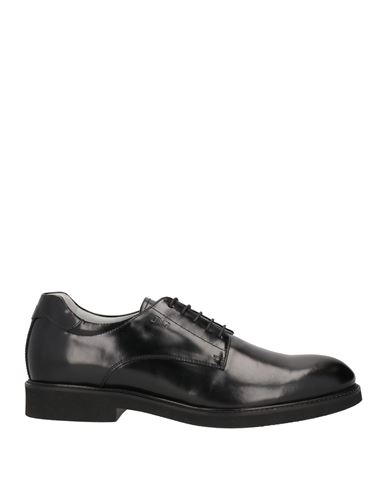 Shop Nero Giardini Man Lace-up Shoes Black Size 12 Leather