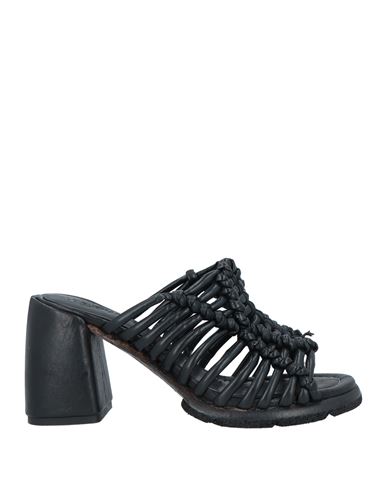 Shop Le Ruemarcel Woman Sandals Black Size 8 Leather