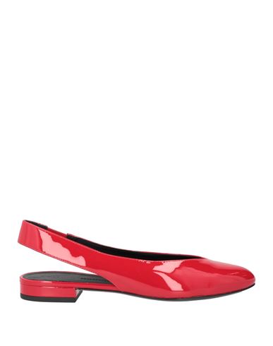 Shop Stella Luna Woman Ballet Flats Red Size 8 Leather