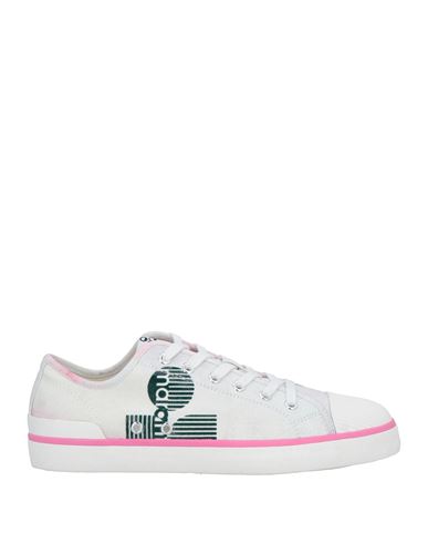 Shop Isabel Marant Man Sneakers Light Pink Size 9 Cotton