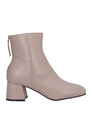 Cafènoir Woman Ankle Boots Dove Grey Size 8 Leather
