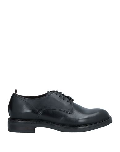Shop Cafènoir Man Lace-up Shoes Black Size 9 Leather