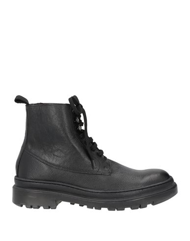 Cafènoir Man Ankle Boots Black Size 9 Leather