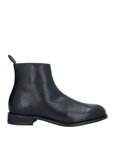 Cafènoir Man Ankle Boots Black Size 9 Leather