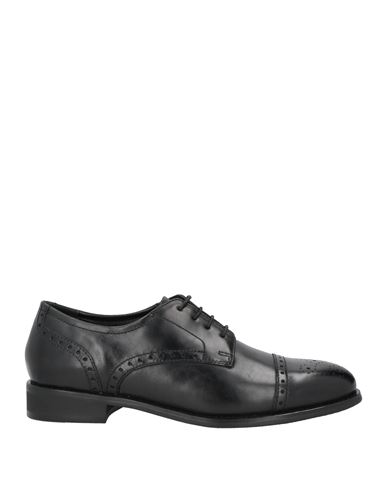 Cafènoir Man Lace-up Shoes Black Size 9 Leather