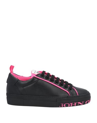 Shop John Galliano Woman Sneakers Black Size 6 Calfskin