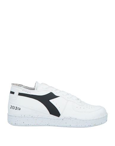 Shop Diadora Heritage Woman Sneakers White Size 9.5 Leather